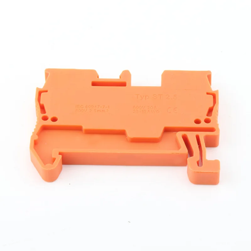 ST 2.5 rugós Din sín végblokk